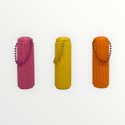 set of 3Little Ouchies Fidget, Pocket Mini Fidget Toy,  ORANGE,PINK YELLO