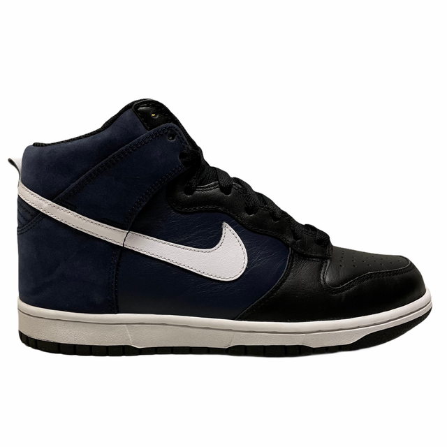 nike sb dunk high blue and white