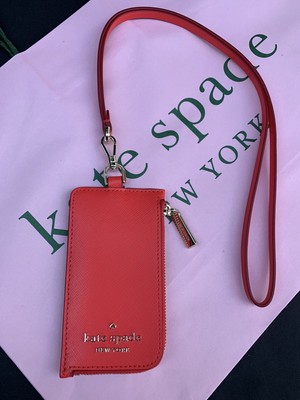 id card lanyard kate spade