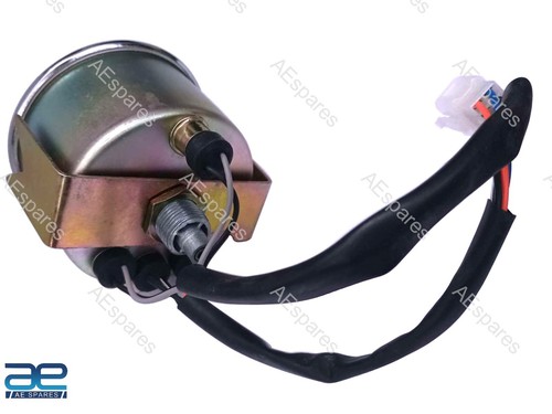 Speedo Blanc Km/h Pour Royal Enfield Bullet Modèles Anciens Moto - Photo 9/15