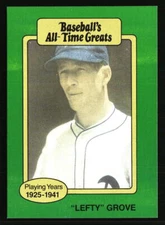 "Lefty" Grove 1987 Hygrade All-Time Greats #NNO  Baseball Card