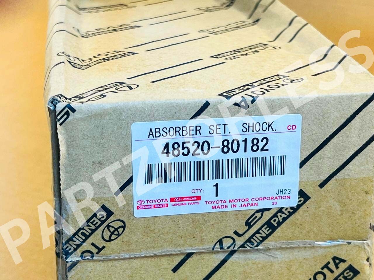 48520-80182 TOYOTA GENUINE ABSORBER ASSY, SHOCK, FRONT LH 