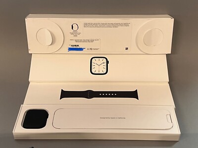 Apple Watch Series 7 45mm GPS Cellular Midnight Black Aluminum