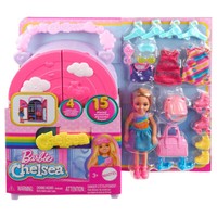 Mattel Barbie Chelsea Closet & Puppe Spielzeug Spielset Mit Kleidung MäDchen