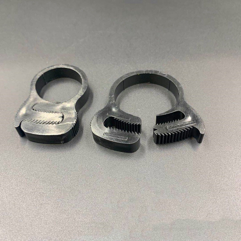 Black Plastic Hose Clamp Clamp Strong Pipe Clamp OD10.4mm11.5mm To