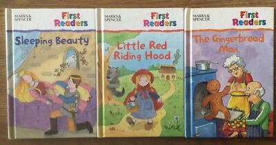 First Readers: The Gingerbread Man, Sleepy Beauty, Little Red Hood-Engl. Kinderb