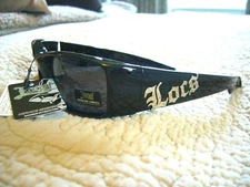 Men's Sunglasses LOCS Biker Gangster Hardcore Large Logo Women's Sunglasses 9052