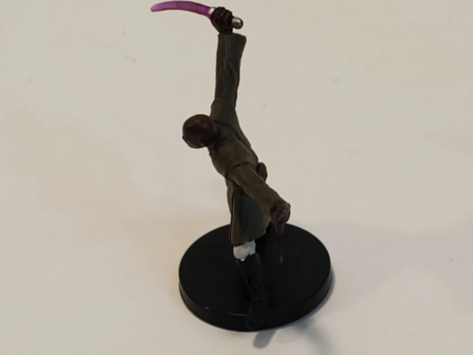 Star Wars WotC Miniaturas Mace Windu Muito Raro #19/60 Com Cartão 2004 - Imagem 3 de 4