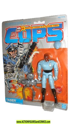 C.O.P.S n Crooks 1988 TASER 1989 hasbro cops police vintage gi joe