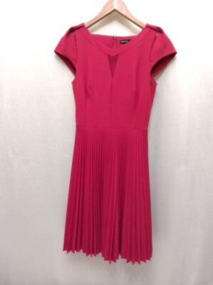 karen millen red pleated dress Karen Millen red pleated dress