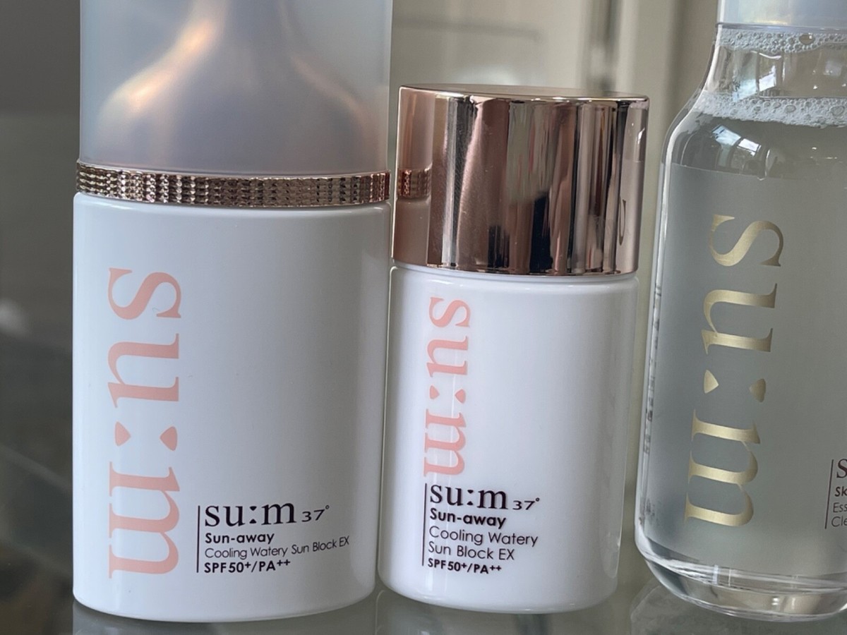 Sum 37 Sun-Away Cooling Watery Sun Block EX Special Set SPF Sum 37 Sun-Away Cooling Watery Sun Block EX Special Set SPF