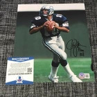 JIM ZORN SIGNED AUTOGRAPH 8X10 PHOTO SEATTLE SEAHAWKS QB NFL BECKETT BAS COA