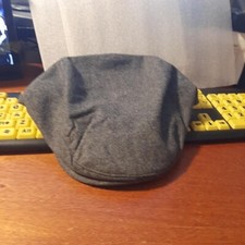 Men s Newsboy Cap Hat Wool/Polyster Gray One Size