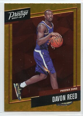 2017-18 Panini Prestige Micro Etch Orange - #31 - Davon Reed - Phoenix Suns