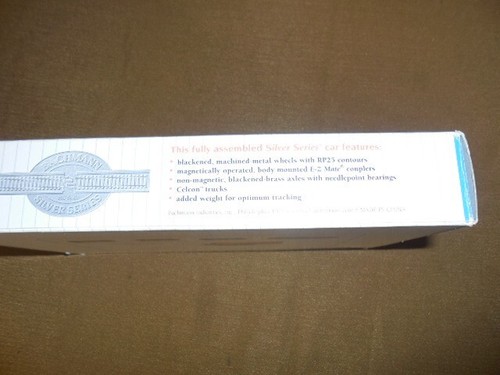 HO BACHMANN SILVER SERIES ITEM 16149 250-TON CRANE CARS & BOOM TENDER UNLETTERED - Picture 3 of 18