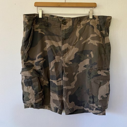 Old Navy Cargo Shorts Mens Size 42 Green Camo Lived In Straight Built in Flex | eBay