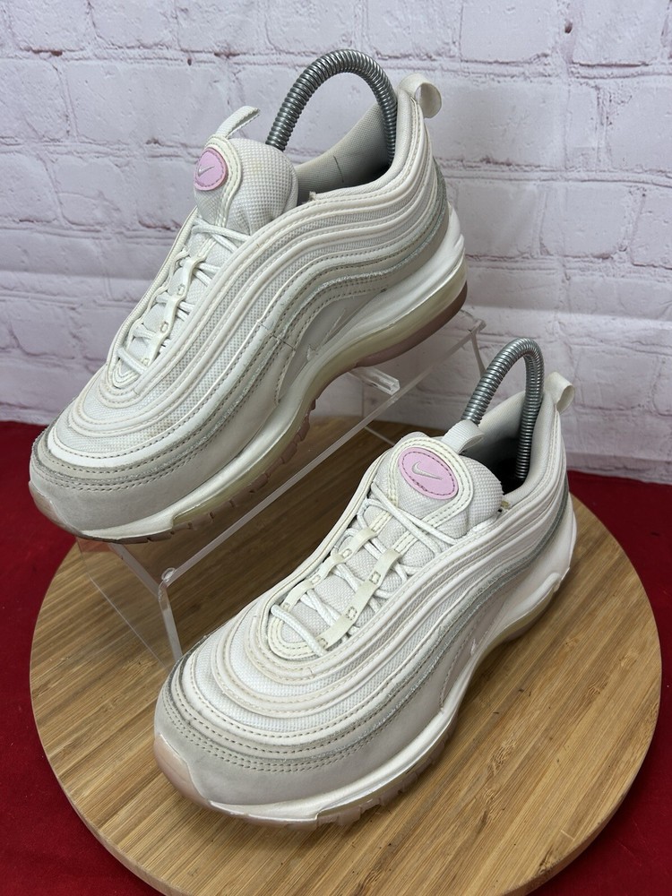 Nike Air Max 97 Womens Running Shoes White Size 7 Summit CT1904-100