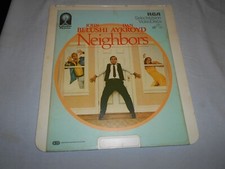 Neighbors CED Videodisc Movie Tape Vintage 1982 John Belushi Dan Aykroyd