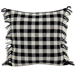buffalo check decorative pillows