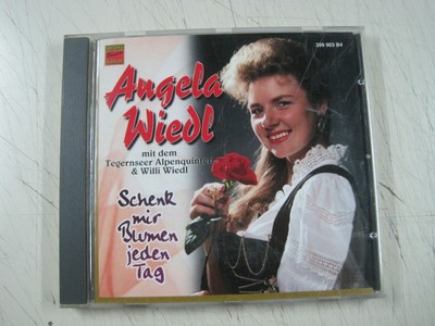 ) CD - Angela Wiedl - Schenk mir Blumen jeden Tag