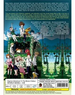 DVD DIGIMON ADVENTURE TRI THE MOVIE 2 : KETSUI English SUB All Reg +Tracking