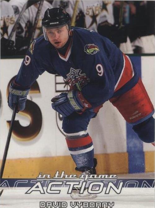 2003-04 In the Game Action - David Vyborny #181 - 1 of 1