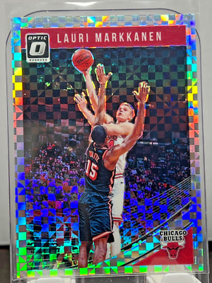 Lauri Markkanen 2018-19 Donruss Optic Checkerboard #88 Chicago Bulls