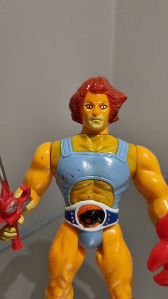 LION-O - VINTAGE 1985 LJN Telepix ThunderCats 7 Action Figure Toy EUR