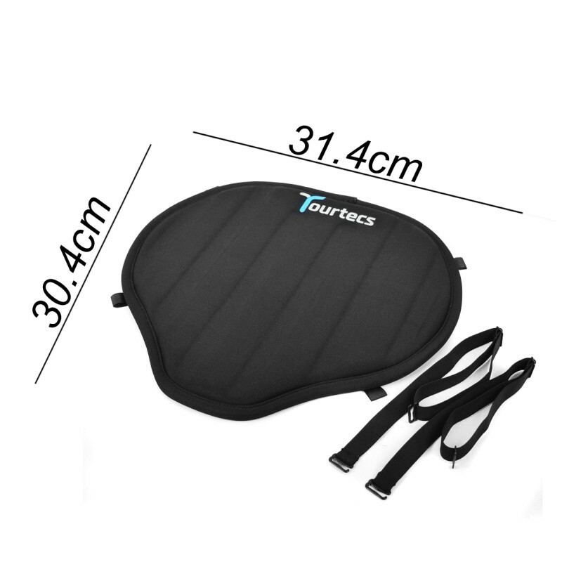 Lzndeal Gel Coussin Pour Selle De Moto Accessoires De Coussin D'amortisseur De Coussin De Gel De Seat De Moto De Seat De Confort