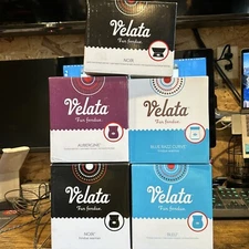 Velata Fun Fondue BUNDLE NOIR X 2, BLUE, BLUE RAZZ CURVE With other, OPEN BOXES 