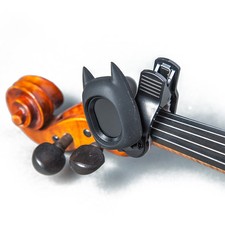 SWIFF Digital Chromatic Guitar Bass Violin Ukulele Tuner w Battery Black BAT