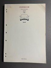 1992 Porsche 968 Factory Service Information Manual - Rare Awesome