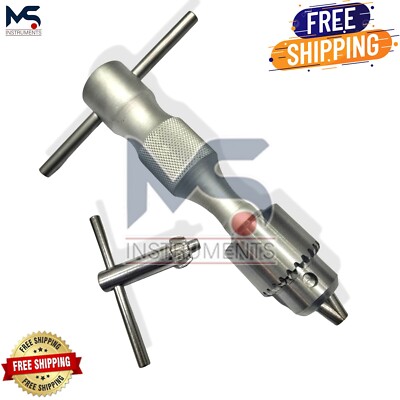 Orthopedic Hand Drill With Chuck & Key  Orthopedic Veterinary Surgery Instrument
