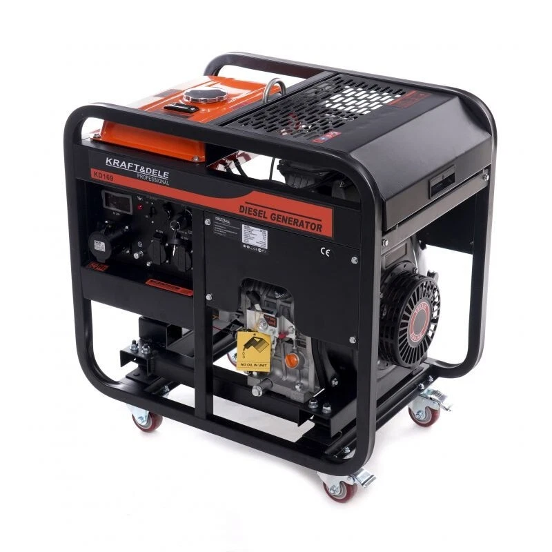 Stromerzeuger Diesel Notstromaggregat E-Start Stromaggregat 230V Generator 9 kW - Bild 2 von 4