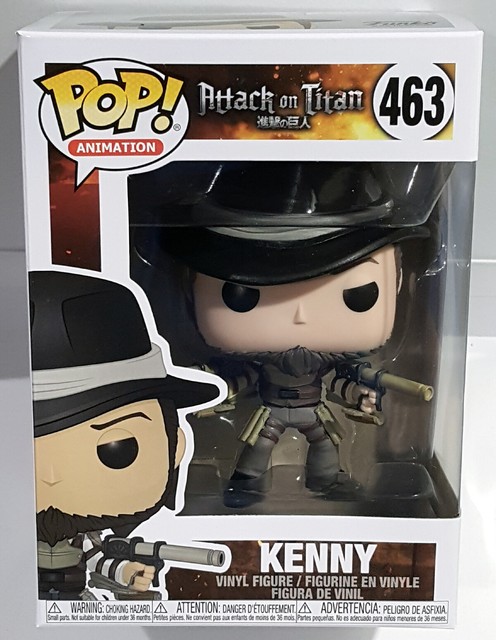 Funko Pop! Animation Attack On Titan Kenny #463 | eBay