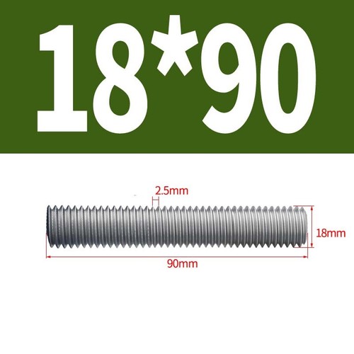 A2 Stainless Steel Threaded Rod Full Thread Studding Bar M10 M12 M14 M16 M18 M20 - Picture 106 of 133