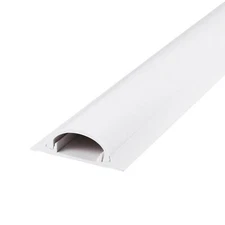 Cable Raceway Cord Cover 15.7"Lx1.8"Wx0.6"H Wire Hider Channel on Wall 3 Pack