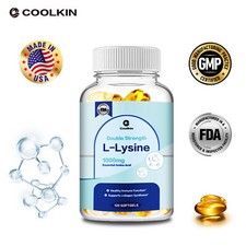 L-Lysine Capsules 1000mg - Skin Health, Immune Support, Gluten Free & Non-GMO