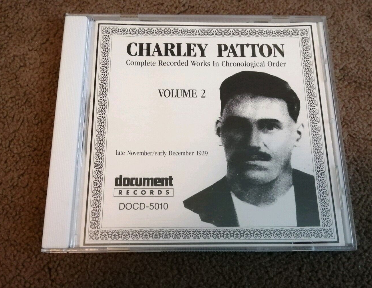 Charley Patton - Complete Recorded Works - Volume 2 (1929) - CD (1990) Blues