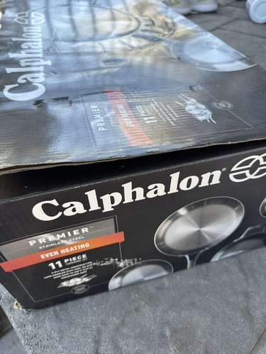Calphalon Premier Stainless Steel Pots and Pans, 11-Piece Cookware Set - Bild 6 von 6
