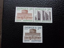 SUEDE - timbre yvert/tellier n° 1410/1412 (gomme mat) n** MNH (A65)