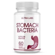 Stomach Bacteria - Dietary Supplement 60 Capsules