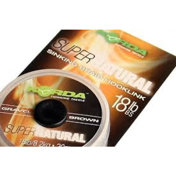 Korda  Supernatural Gravel Brown - 18lb