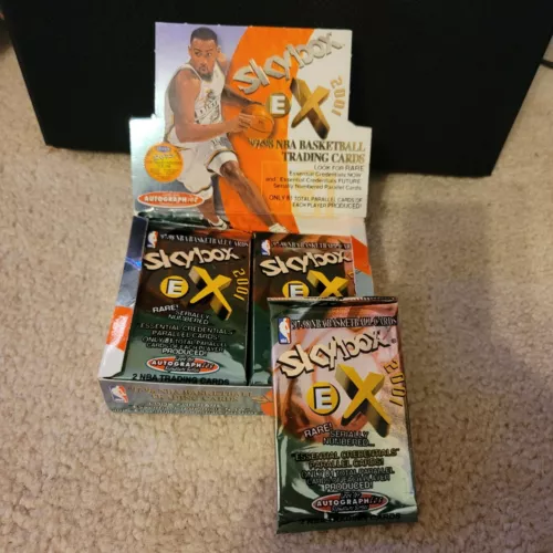 1997-98 SKYBOX EX-2001 HOBBY PACK Possible Jordan Kobe JAMBALAYA ESSENTIAL CRED 