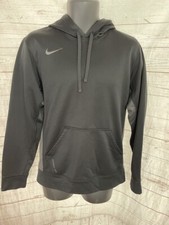 Nike Therma-Fit Men's Running Training Hoodie Black/Gray Size S Small