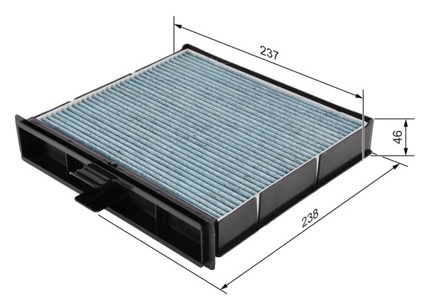Bosch Innenraumfilter Filter+ 0 986 628 527 Aktivkohlefilter FüR Renault ScÉNic-image