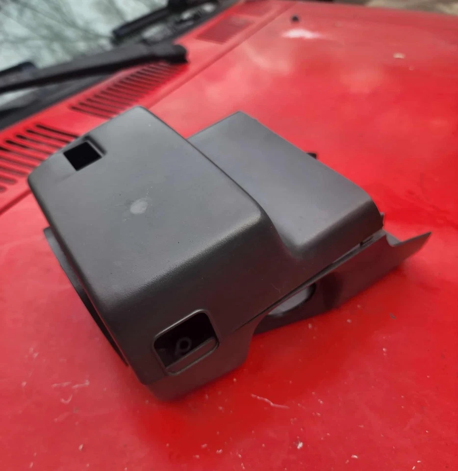 1986-1993 MAZDA B2200 B2600 OEM STEERING COLUMN COVER SHELL BEZEL TRIM GRAY - Image 2 of 4