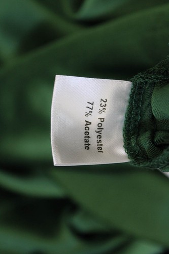 Mono Sylc para mujer satinado cuello en V sin mangas cremallera pierna ancha verde talla S - Imagen 5 de 7