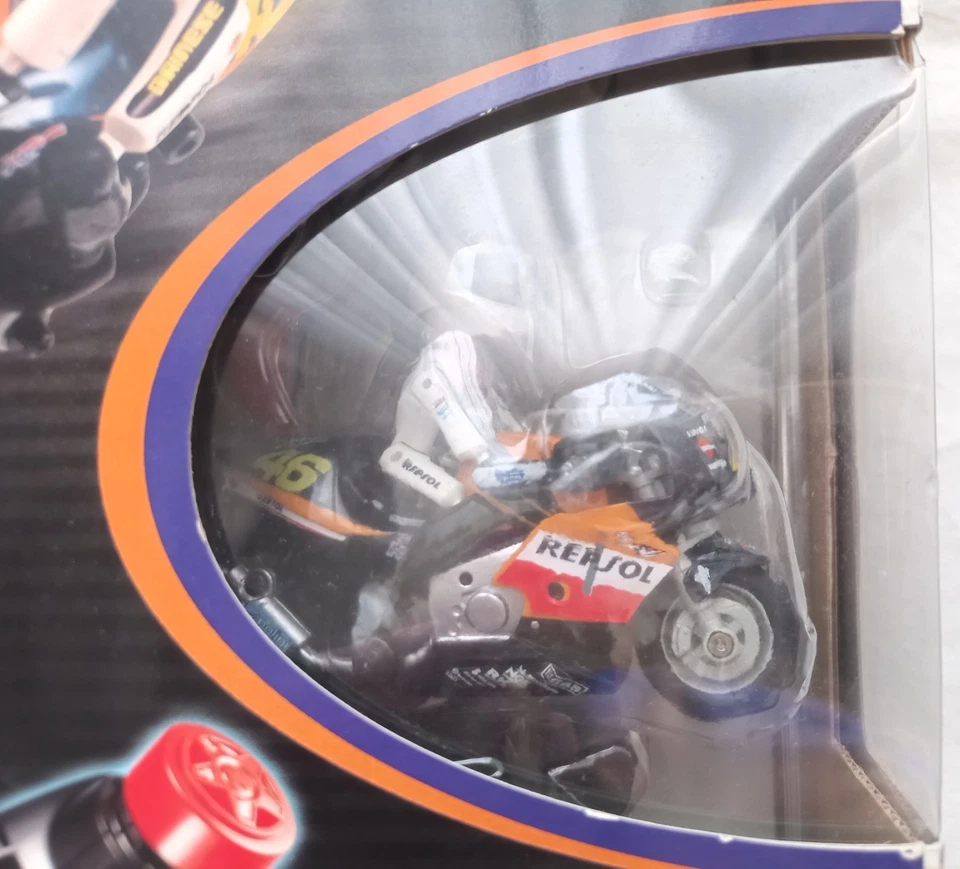 Nikko iRider Repsol HONDA RC211V 40MHz 2 Min Charge 7 Min PLAY #700332 Rare - Image 2 of 4