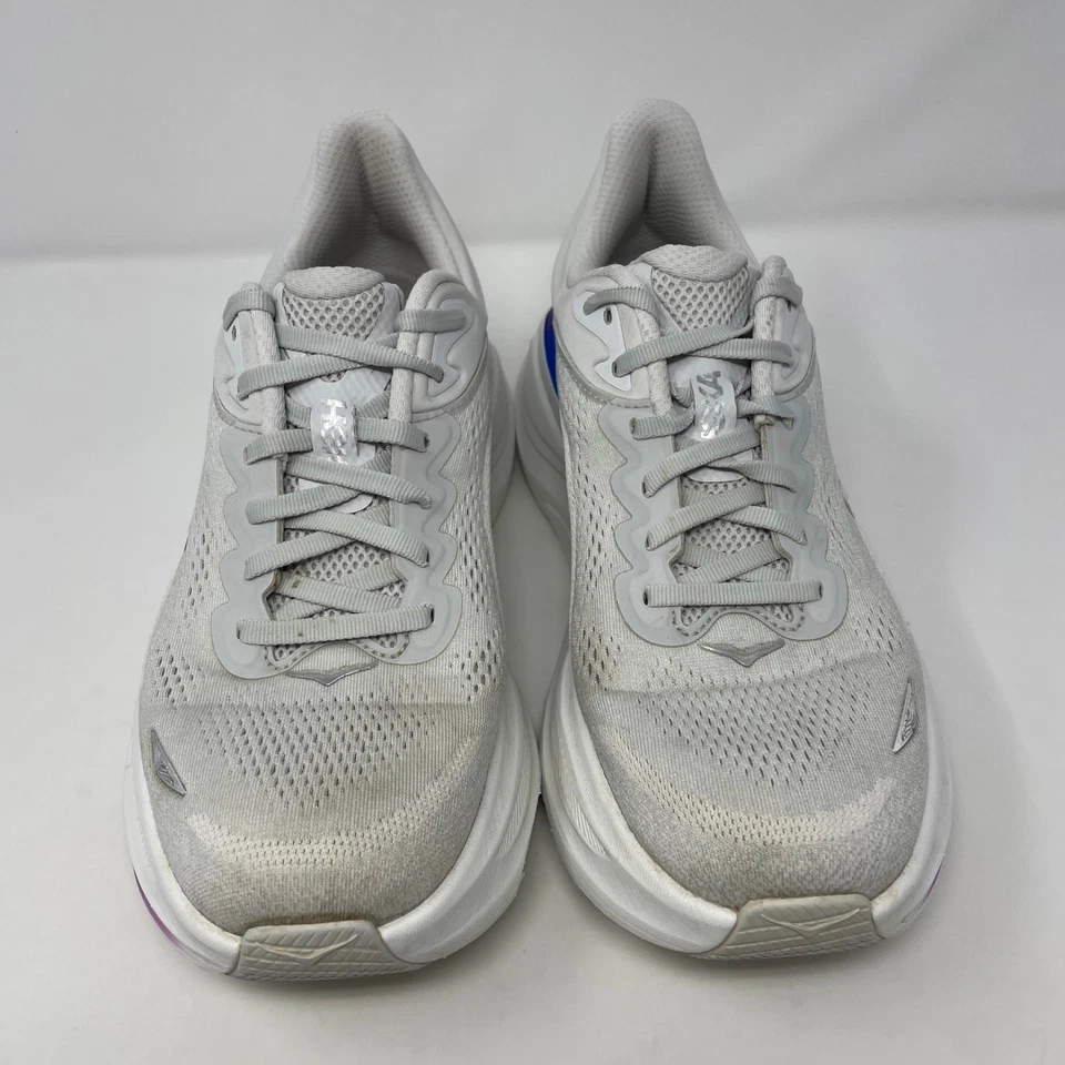 Zapatos deportivos Hoka One One Bondi 9 para mujer talla 10 B gris blanco Foto 4 de 4